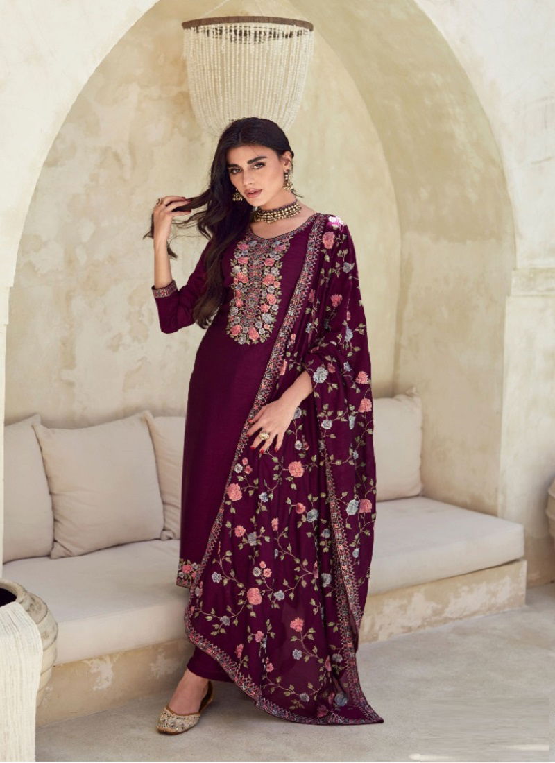 Verona By Ashirwad Silk Wedding Salwar Suits Catalog